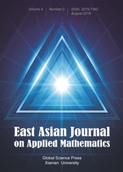 East Asian Journal on Applied Mathematics